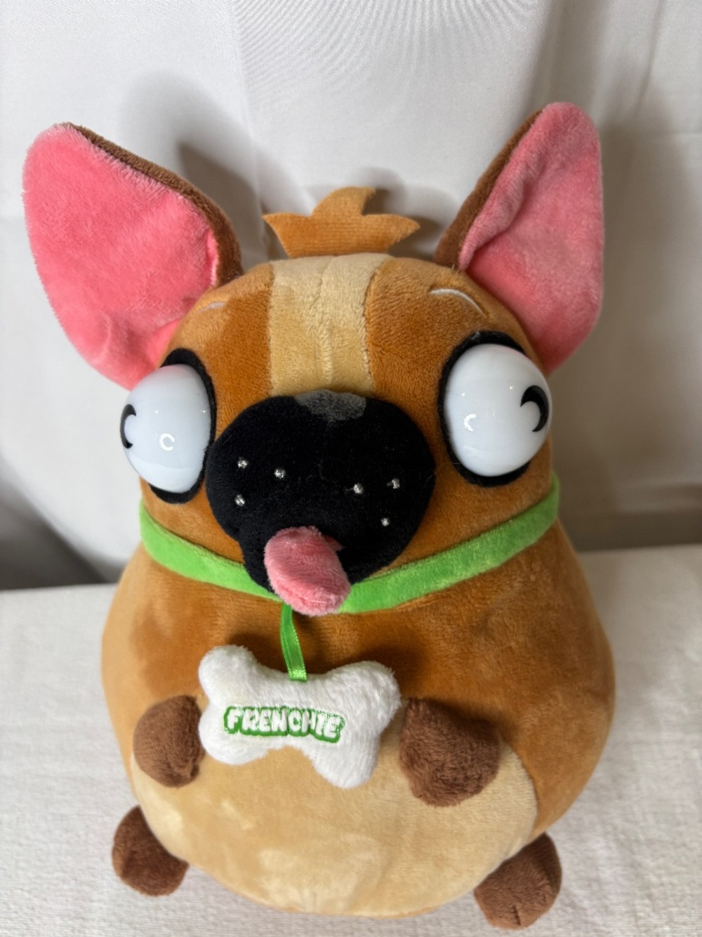 Frankie's Good Stuff Pug & Frenchie Stuffed Pug Dog  10” Plush Kleptodogs
